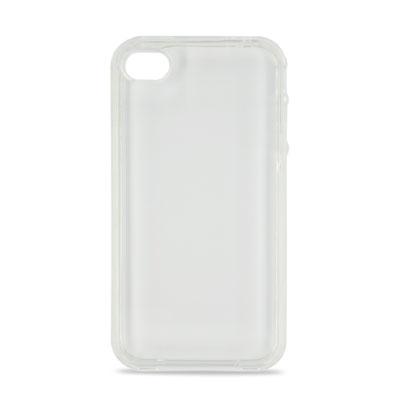 Гнучкий чохол для iPhone 4G "Пластику", білий, фото 1