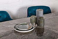 Стіл Alta (Альта) кераміка темно-сірий глянець 120(170)х80х76 мм, фото 9