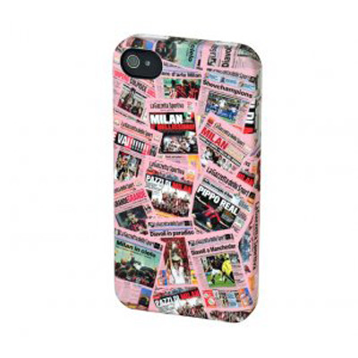 Кришка для Iphone 4 "Gazzetta Milan"