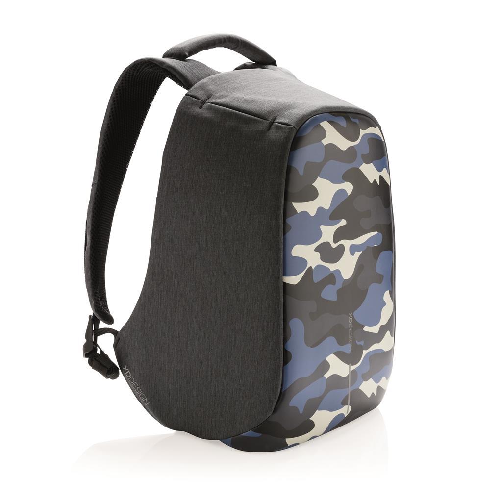 Рюкзак антизлодій міський XD Design Bobby Compact 14", Camouflage Blue (P705.655), фото 1