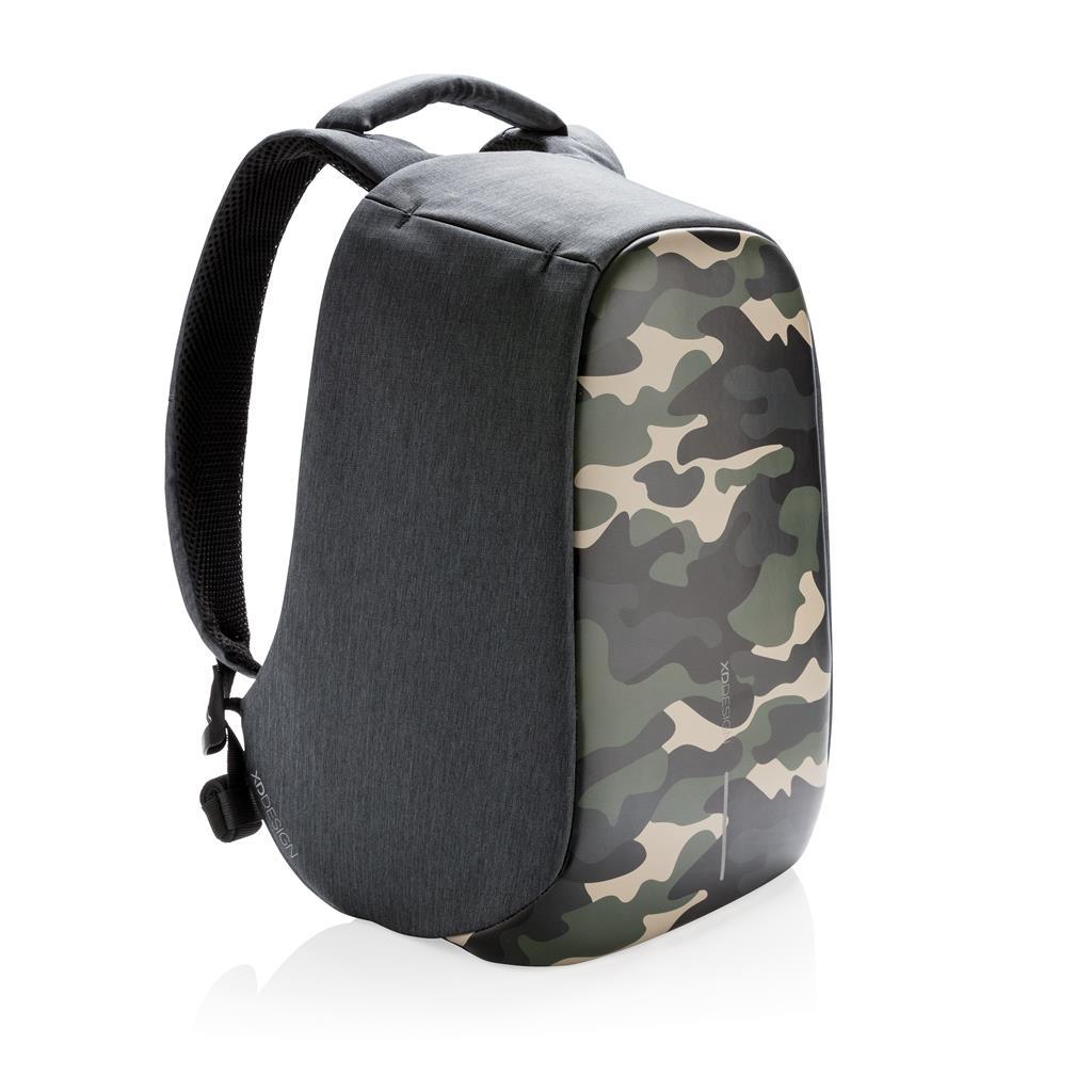Рюкзак антизлодій міський XD Design Bobby Compact 14", Camouflage Green (P705.657), фото 1