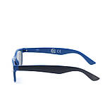 Сонцезахисні окуляри сині Troika "CDU SUN" +1.00 Dpt, фото 2