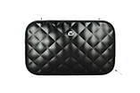 Клатч на блискавці OGON Quilted ledy bag, чорний, фото 2
