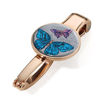 Тримач для сумки Troika Vintage butterflies, золотий