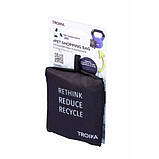 Брелок карабін + господарська сумка Troika з принтом, фото 5