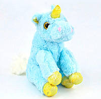 Мягкая игрушка «Единорог, голубая 25 см». Производитель - Kimi (68071048)