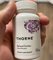 Кора наднирників Thorne Research Adrenal Cortex caps 60, фото 4