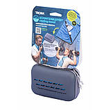 Рушник для фітнесу Troika, охолоджуючий ефект, синє, фото 3