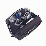 Органайзер Troika Toplader, для кабелів з 2 відділеннями на блискавці, фото 3