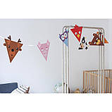 Гірлянди з прапорців для свята "Веселі звірята", фото 3