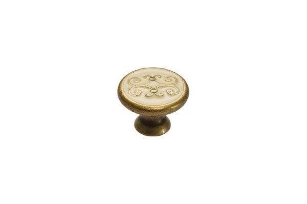 Меблева ручка-кноб Bosetti Marella Classic 31382 Античне золото