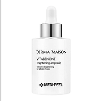 Осветляющая ампульная сыворотка для лица MEDIPEEL Derma Maison VITABENONE BRIGHTENING AMPOULE