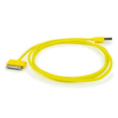 USB кабель для iPhone і iPad "Aiino", жовтий