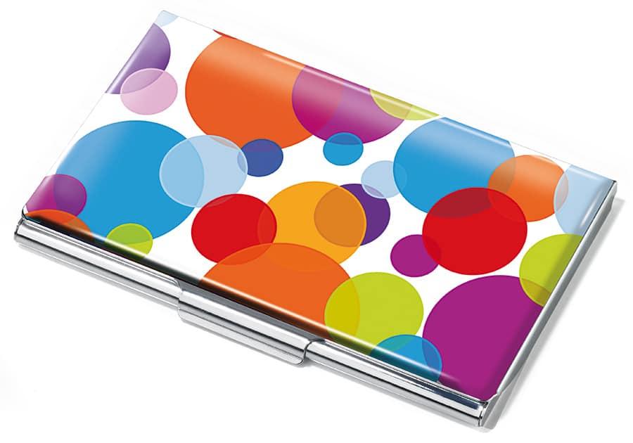 Візитниця Troika Colour Bubbles на 11 карт