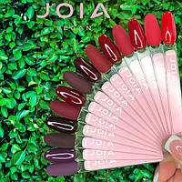Палітра відтінків гель-лаків JOIA vegan No 036-042 (6 мл)