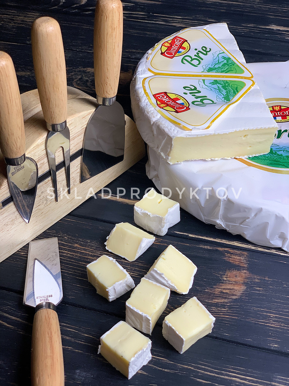 Сир Brie (Брі) Канторель 60% 1,0 кг Франція від 500г