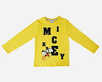 Лонгслив «Mickey Mouse, 3 года, 98 см, желтый». Производитель - Disney (MC18357)