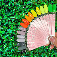 Палітра відтінків гель-лаків JOIA vegan No 051-059 (6 мл)