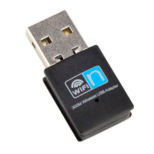 USB Wi-Fi мережевий адаптер 300Мб, 802.11 n, RTL8192EU, мікро