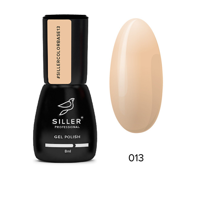 База для нігтів Siller Color Base камуфлювальна кольорова No 13 (8 мл)