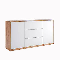 Комод 1.6 Asti Дуб Крафт - Глянець Білий