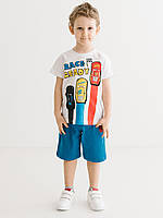 Костюм (футболка, шорты) «Cars Pixar 98 см (3 года), бело-синий». Производитель - Cimpa (CR17588)