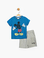 Костюм (футболка, шорты) «Mickey Mouse 2 года (92 см), сине-серый». Производитель - Disney (MC15602)