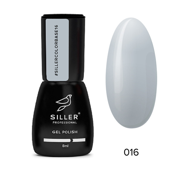 База для нігтів Siller Color Base камуфлювальна кольорова No 16 (8 мл)