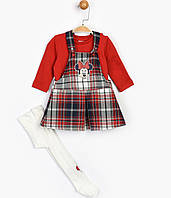 Костюм (сукня, світшот, колготки) «Міні Маус 86-92 см (18-24 міс), темно-червоний». Виробник - Disney (MN16094)