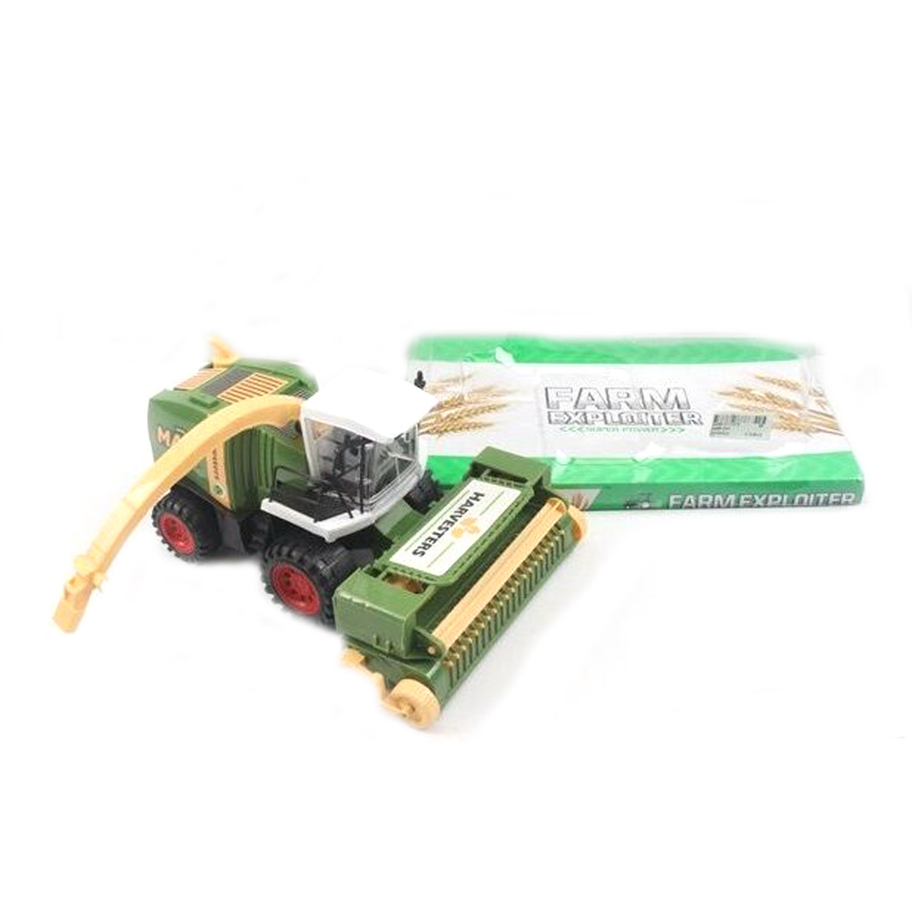 Дитяча іграшка «Комбайн із інерційним механізмом, зелено-бежевий». Виробник - Kimi (108850048)