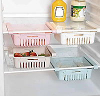 Подвесной органайзер для холодильника, раздвижной ящик для хранения продуктов Refrigerator Shelf