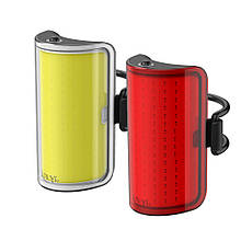 Комплект ліхтарів мигалок передня та задня для велосипеда Knog Mid Cobber Twinpack 320/170 Lumens