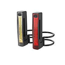 Комплект мигалок передня та задня для велосипеда Knog Plus Twinpack 40/20 Lumens Translucent, фото 2