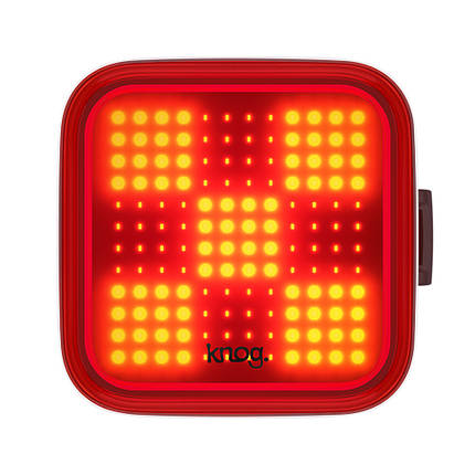 Мигалка задня для велосипеда з акумулятором водостійкий велоліхтар Knog Blinder Grid COB Rear 100 Lumens, фото 1