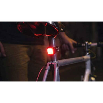 Мигалка задня для велосипеда з акумулятором водостійкий велоліхтар Knog Blinder Mini Niner Rear 11 Lumens, фото 2