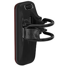 Габаритний ліхтар мигалка задня для велосипеда Knog Blinder V Traffic 100 Lumens Black, фото 3