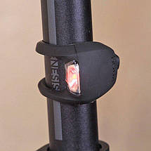 Мигалка задня для велосипеда водостійкий велоліхтар Knog Frog Strobe Rear 50 Lumens Black, фото 3
