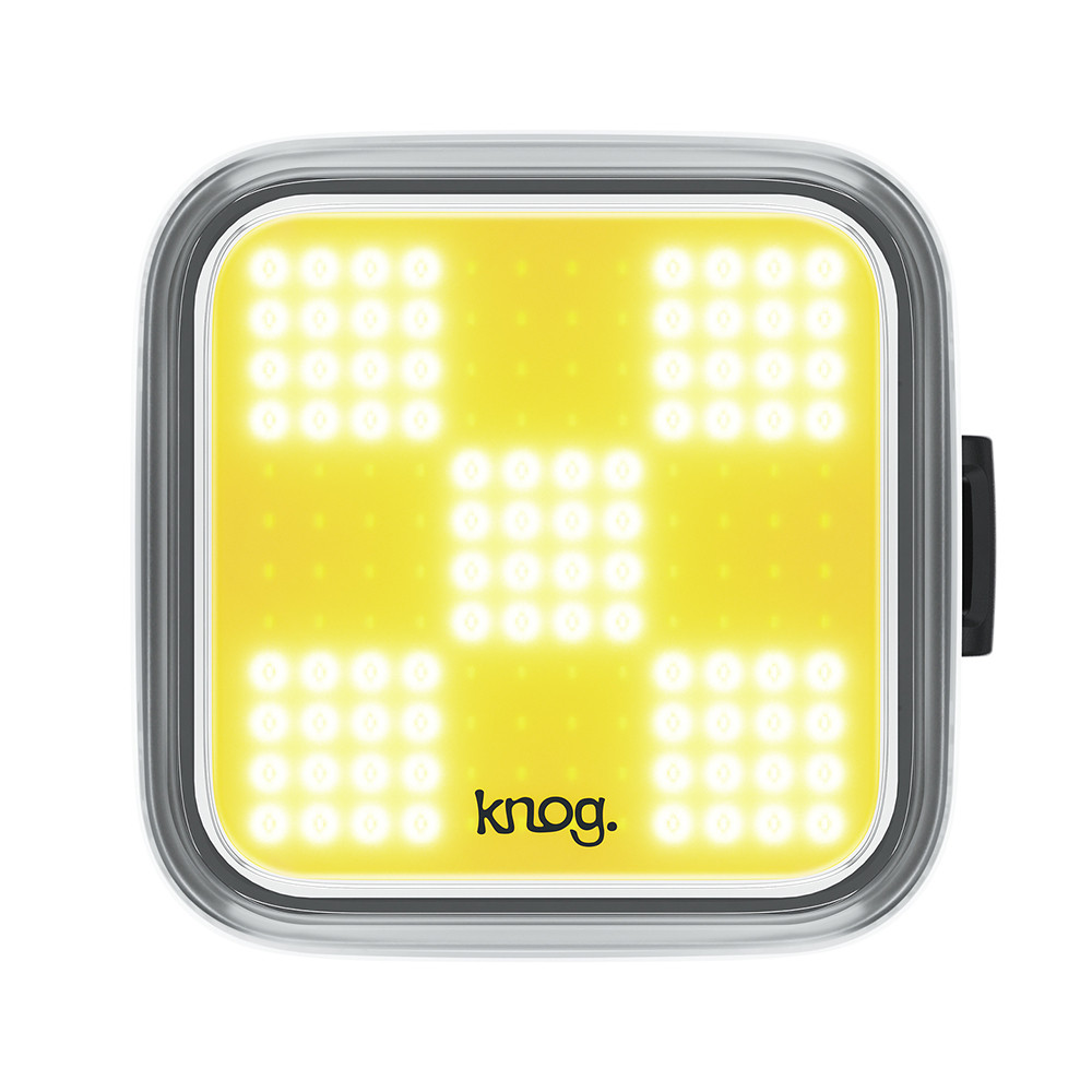 Мигалка для велосипеда передня з акумулятором водостійкий велоліхтар Knog Blinder Grid Front 200 Lumens USB