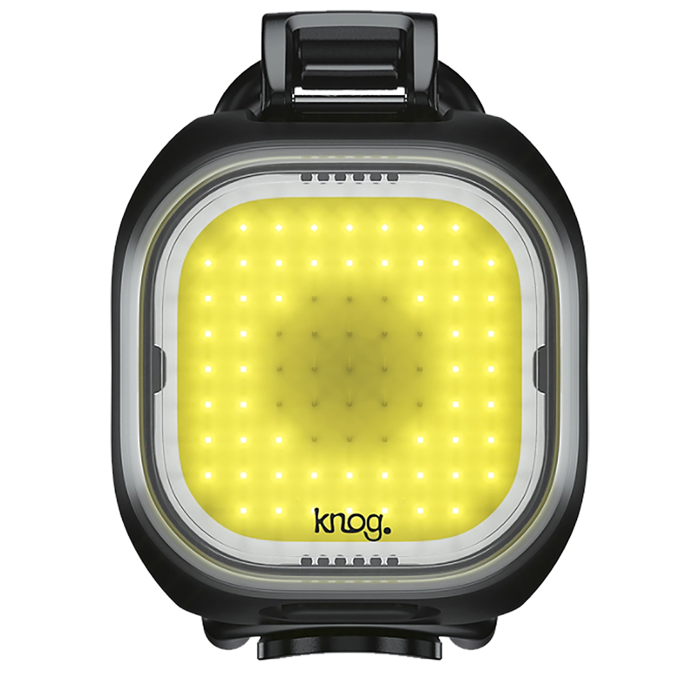 Мигалка для велосипеда передня з акумулятором водостійкий велоліхтар Knog Blinder Mini Square Front 50 Lumen