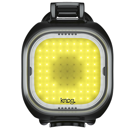 Мигалка для велосипеда передня з акумулятором водостійкий велоліхтар Knog Blinder Mini Square Front 50 Lumen, фото 1