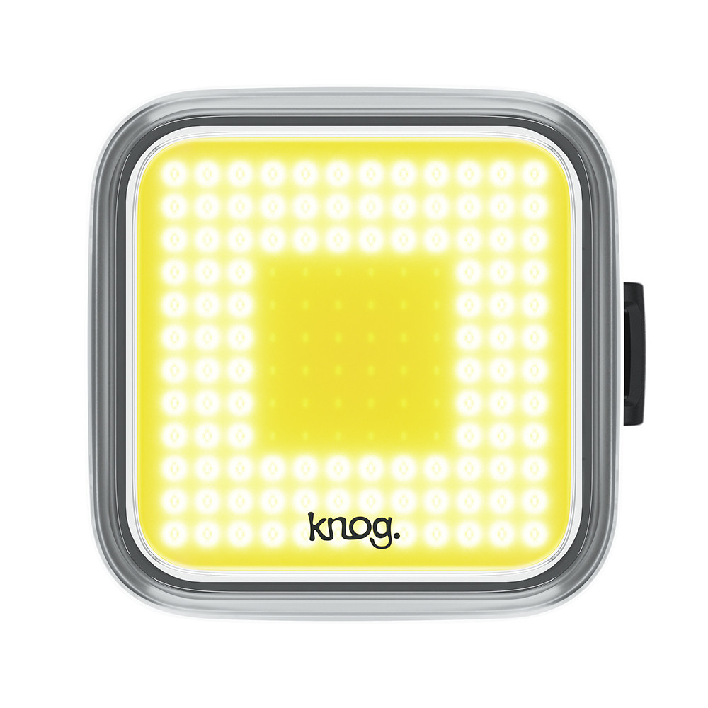 Мигалка для велосипеда передня з акумулятором водостійкий велоліхтар Knog Blinder Square Front 200 Lumens