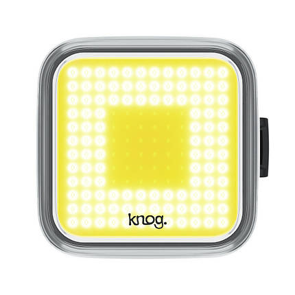 Мигалка для велосипеда передня з акумулятором водостійкий велоліхтар Knog Blinder Square Front 200 Lumens, фото 1