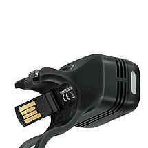 Фара велосипедна передня ліхтар для велосипеда з акумулятором Knog Blinder Road 400 Lumens чорна, фото 3