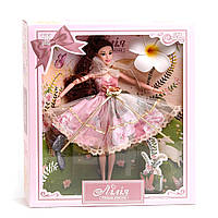 Детская игрушка «Кукла с аксессуарами 30 см Волшебная принцесса, розовая». Производитель - Kimi (110130048)