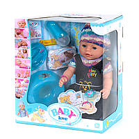Детская игрушка «Пупс функциональный с аксессуарами 45 см, разноцветный». Производитель - Kimi (72398048)