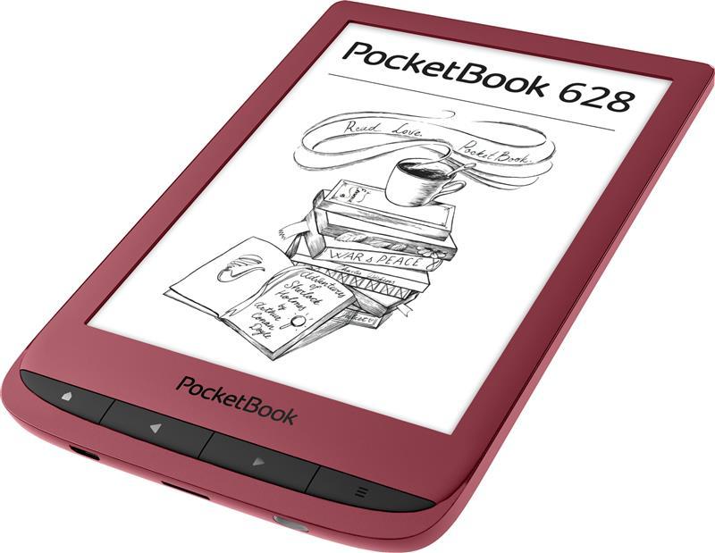 Електронна книга PocketBook 628 Ruby Red (PB628-R-CIS)