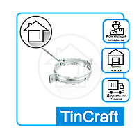 Крепление для вертикальных труб водостока из металла Ø170 мм - С забивным анкером - Толщина 1,0 мм