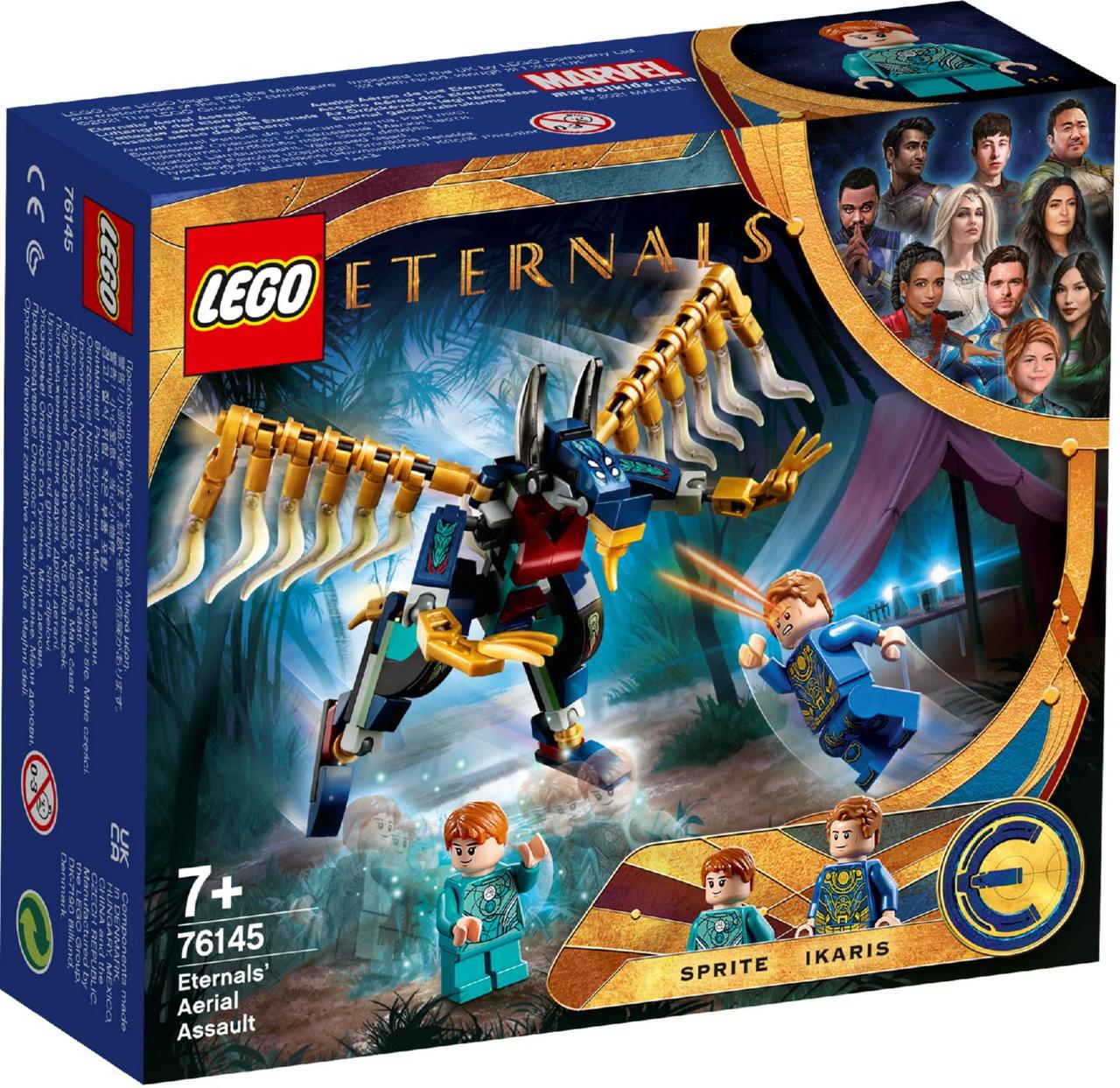 Лего супергерої Повітряний напад Вічних Lego Super Heroes 76145