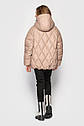 Дитяча демісезонна куртка на дівчинку Агнесс тм cvetkov Розміри 128 - 140, фото 2