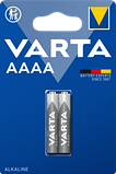 Батарейка Varta Alkaline АААA (LR61), 1.5V, лужна, 2 шт., фото 2